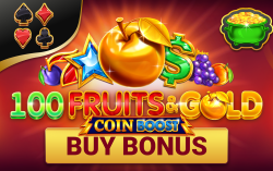100 Fruits & Gold Coin Boost